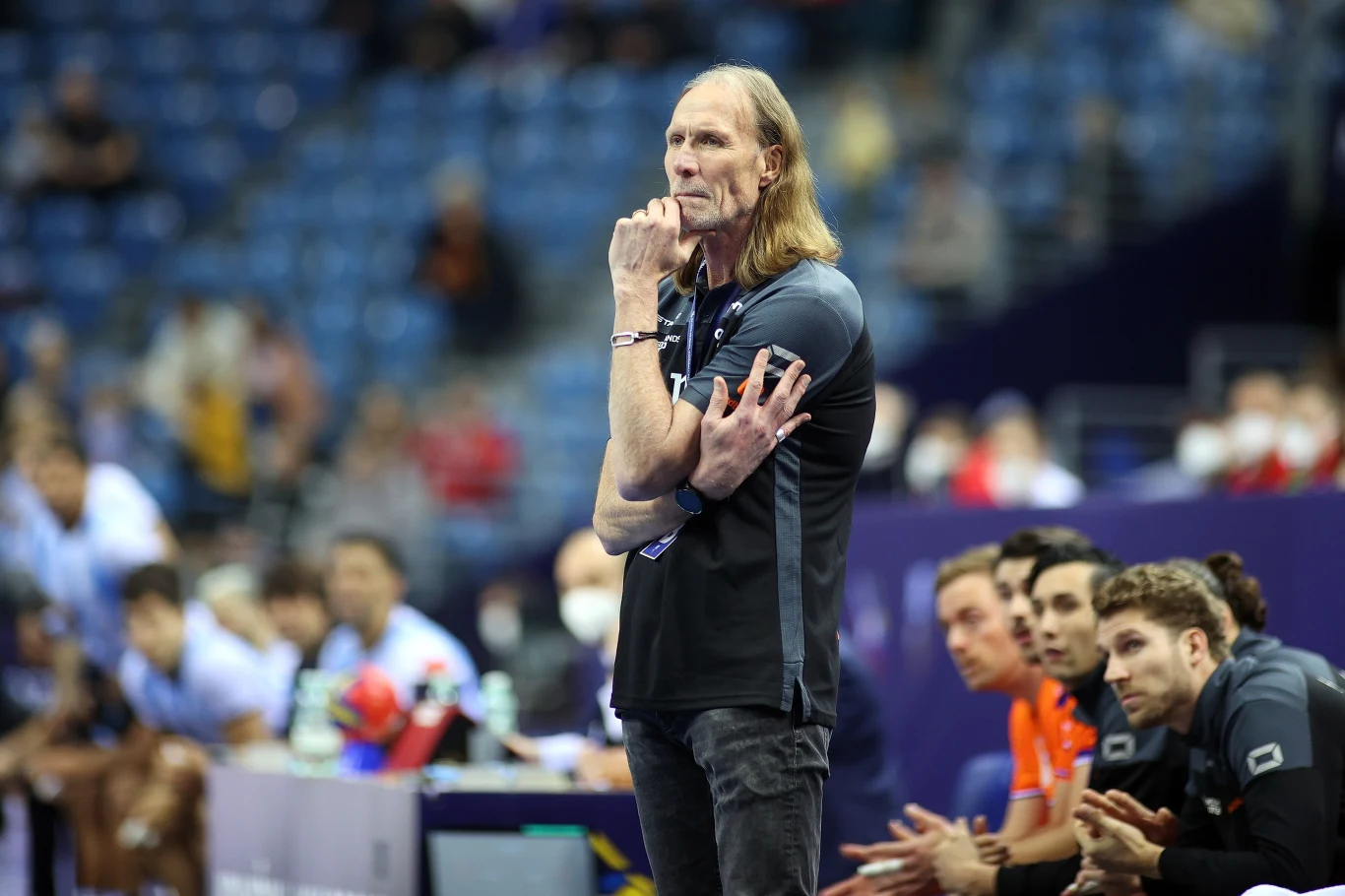 Trener reprezentacji Holandii Erik Steffan Olsson