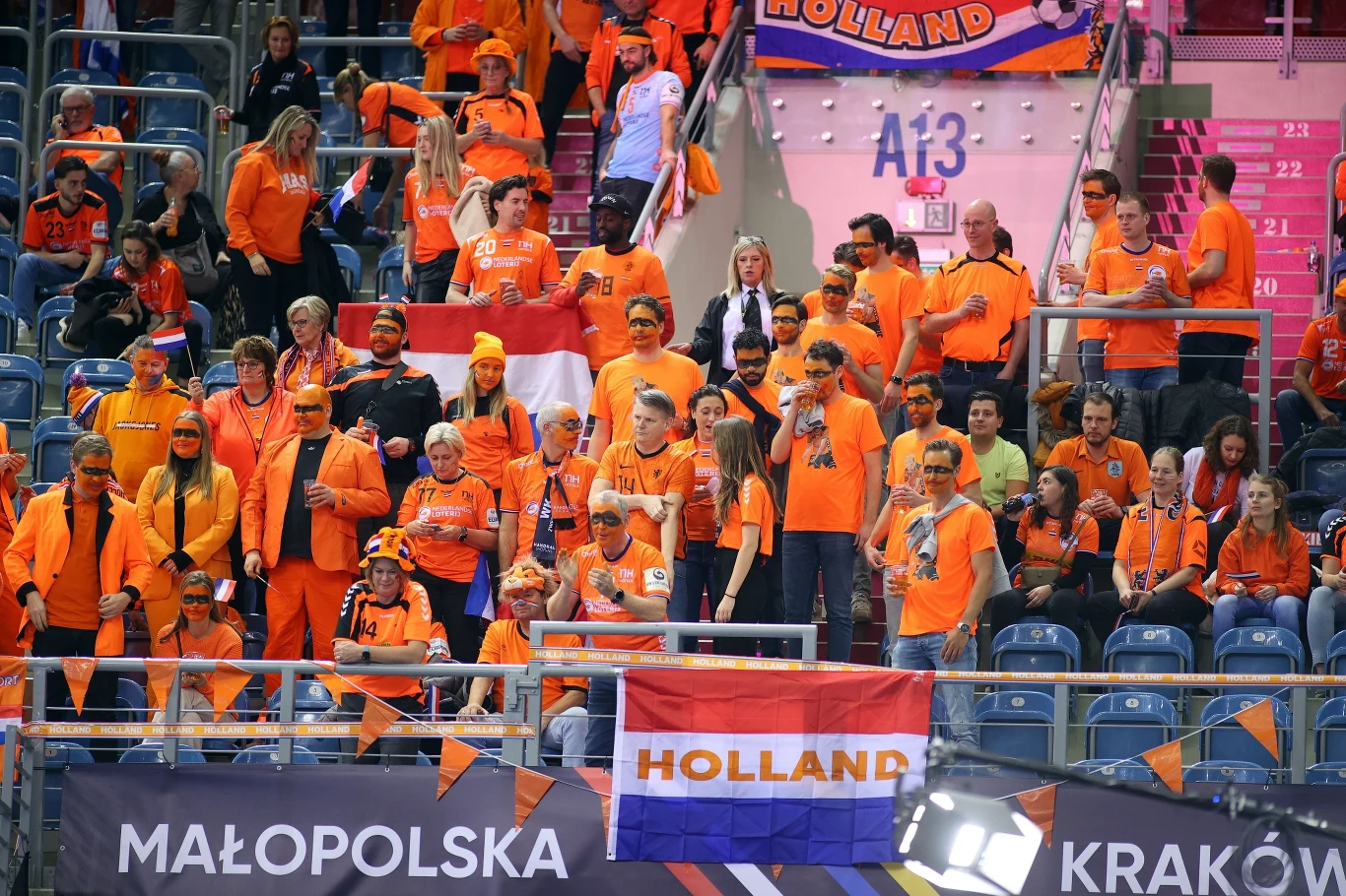 Kibice reprezentacji Holandii
