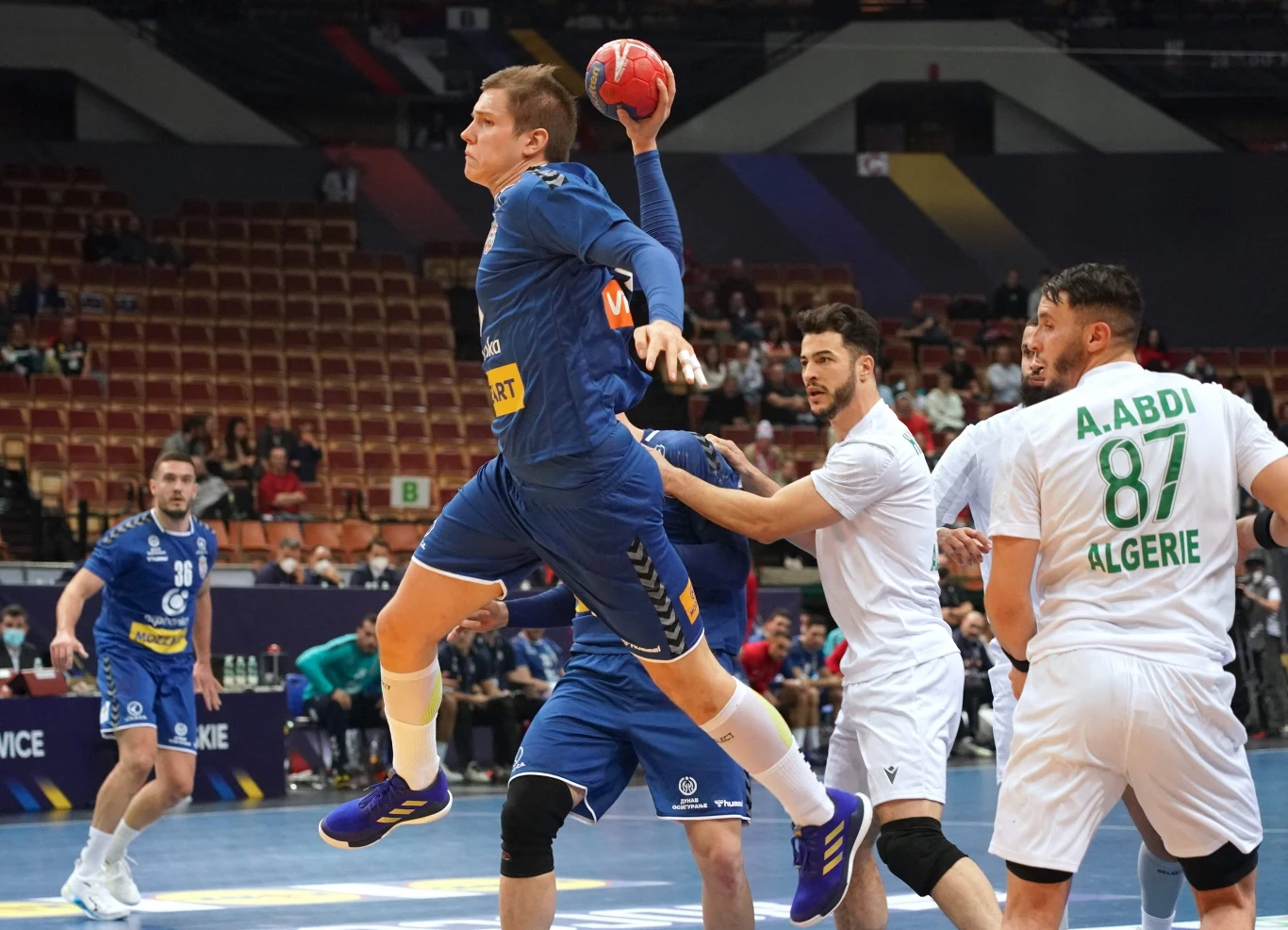 Stefan Dodić, wypożyczony z Kielc do Zagrzebia, pokazał w "Spodku" wielkie umiejętności. Ma dopiero 19 lat Stefan Dodić, wypożyczony z Kielc do Zagrzebia, pokazał w "Spodku" wielkie umiejętności. Ma dopiero 19 lat
