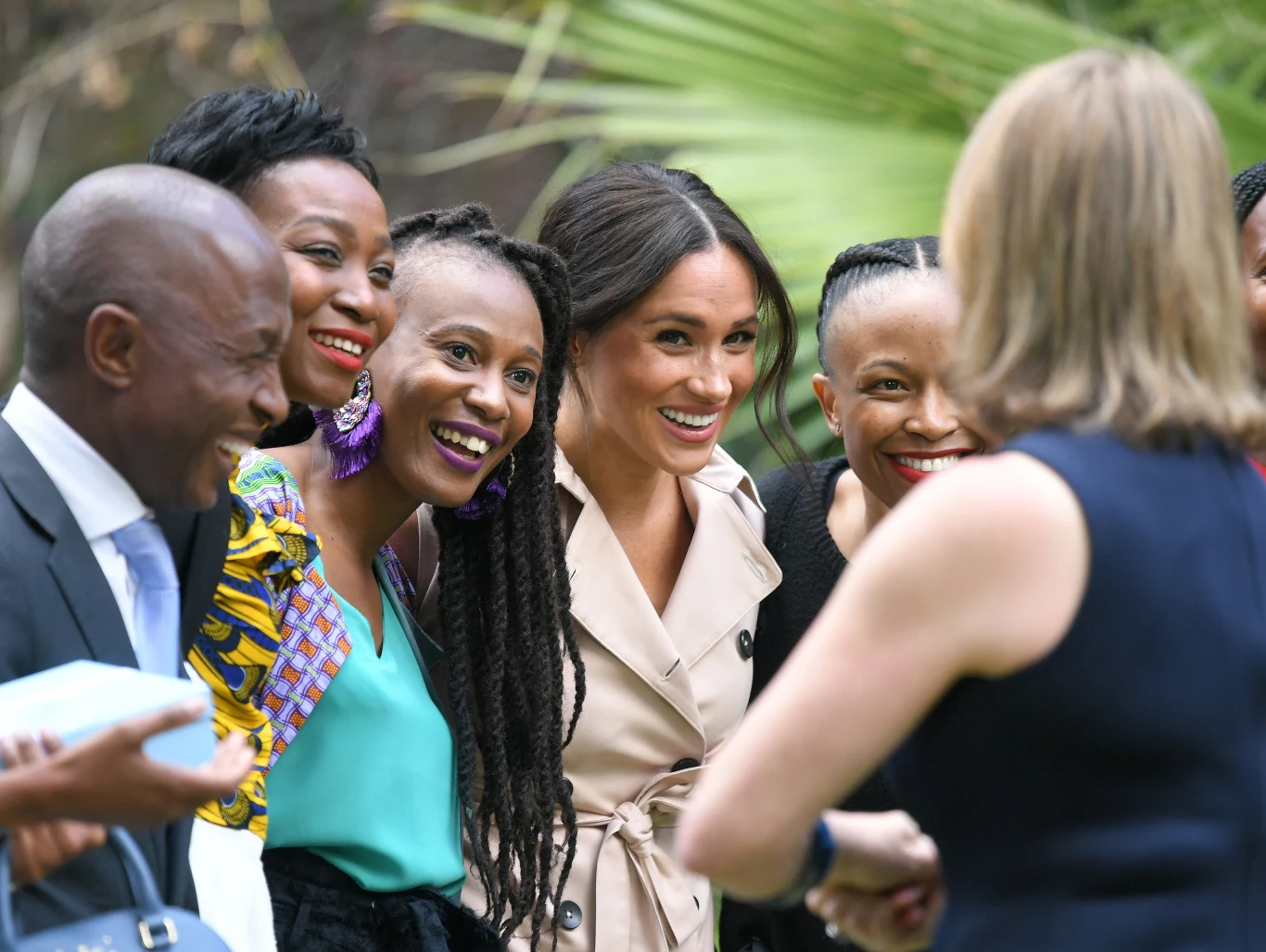 Meghan Markle podczas podróży po RPA Meghan Markle podczas podróży po RPA