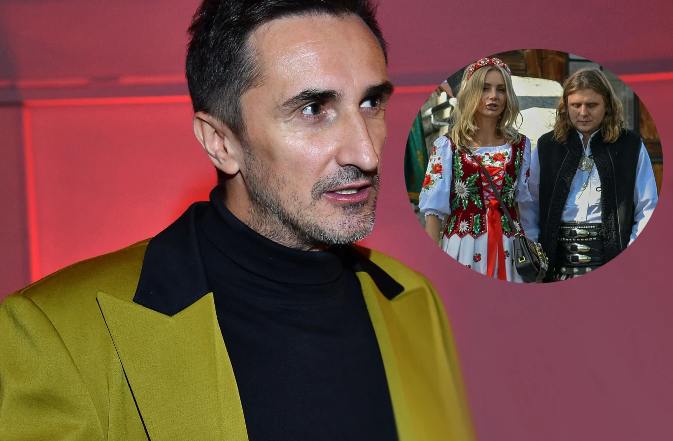 Sebastian Karpiel-Bułecka i Agnieszka Woźniak-Starak z Piotrem