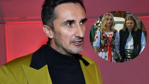 Sebastian Karpiel-Bułecka i Agnieszka Woźniak-Starak z Piotrem