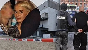 Iwona Wieczorek, po prawej zatrzymanie Krystka w 2016 r.