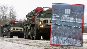 Na zdjęciach widać systemy rozmieszczone w Moskwie