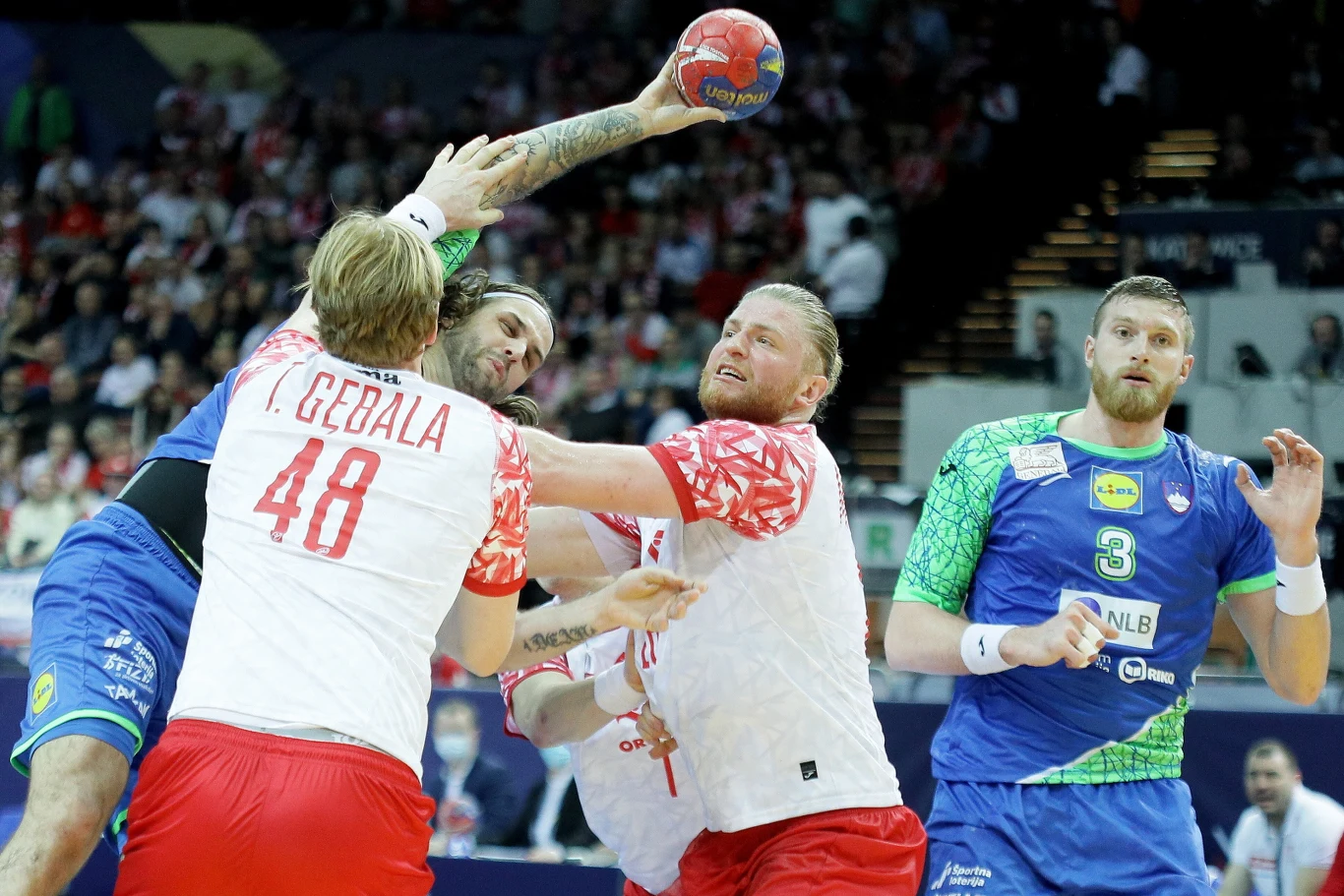 Tomasz Gębala i Maciej Gębala w obronie Tomasz Gębala i Maciej Gębala w obronie