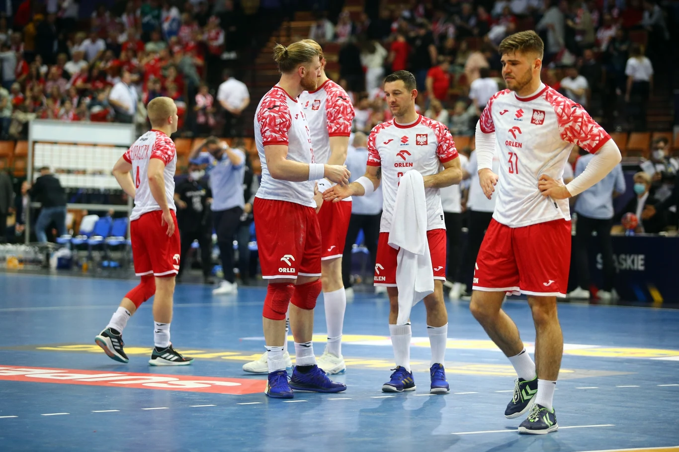 Reprezentacja Polski po meczu ze Słowenią