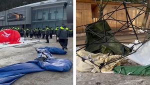 Alarmujące obrazki z Zakopanego. "Na skoczni fruwają banery". IMGW ostrzega