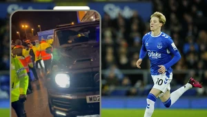Anthony Gordon z Evertonu Liverpool