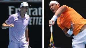 Hubert Hurkacz w czwartek trenował z Rafaelem Nadalem