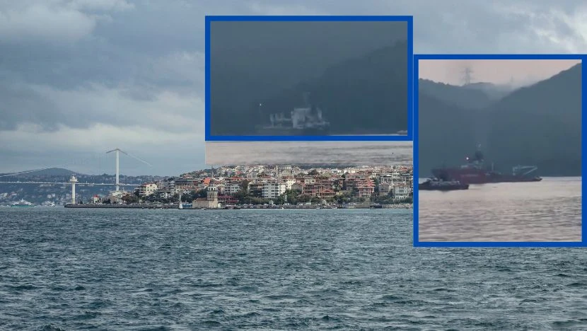 Statek płynący z Ukrainy do Turcji osiadł na mieliźnie Statek płynący z Ukrainy do Turcji osiadł na mieliźnie