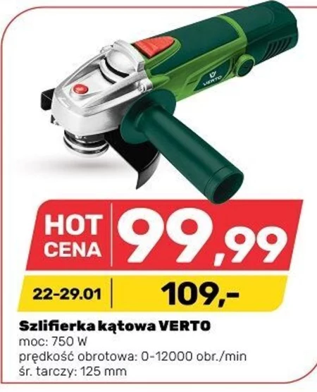 Szlifierka kątowa Verto