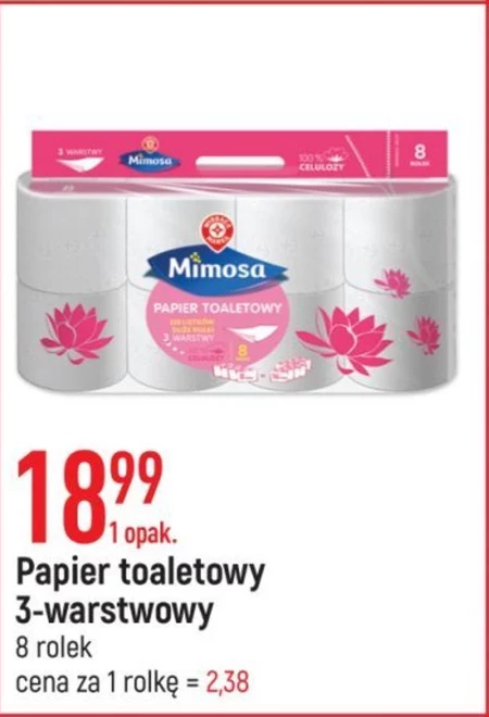 Papier toaletowy Mimosa