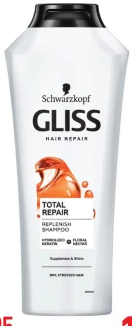Gliss Total Repair Szampon 400 ml