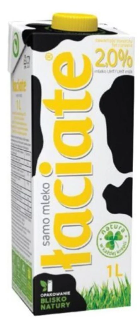 Łaciate Mleko UHT 2,0 % 1 l