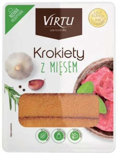 Virtu Krokiety z mięsem 400 g