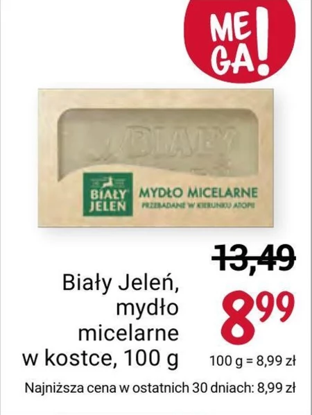 Mydło Biały Jeleń