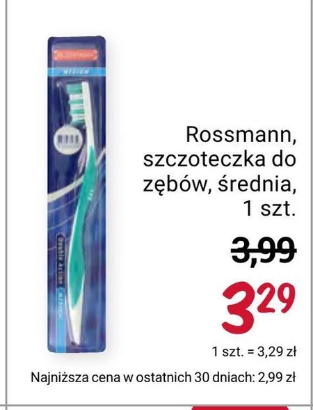 Szczoteczka do zębów Rossmann