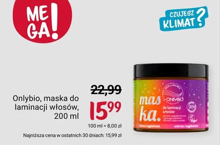 Maska do włosów OnlyBio