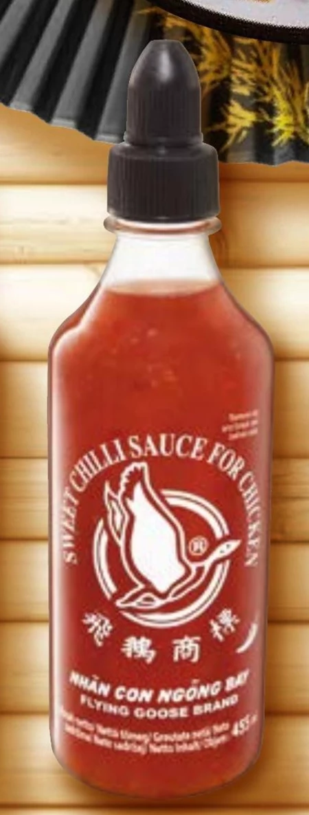 Sriracha Flying Goose