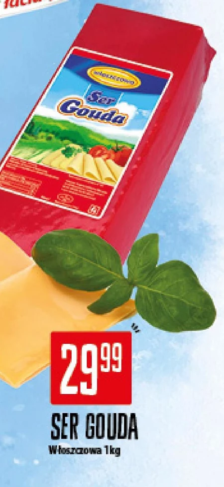 Włoszczowa Ser Edamski typu holenderskiego