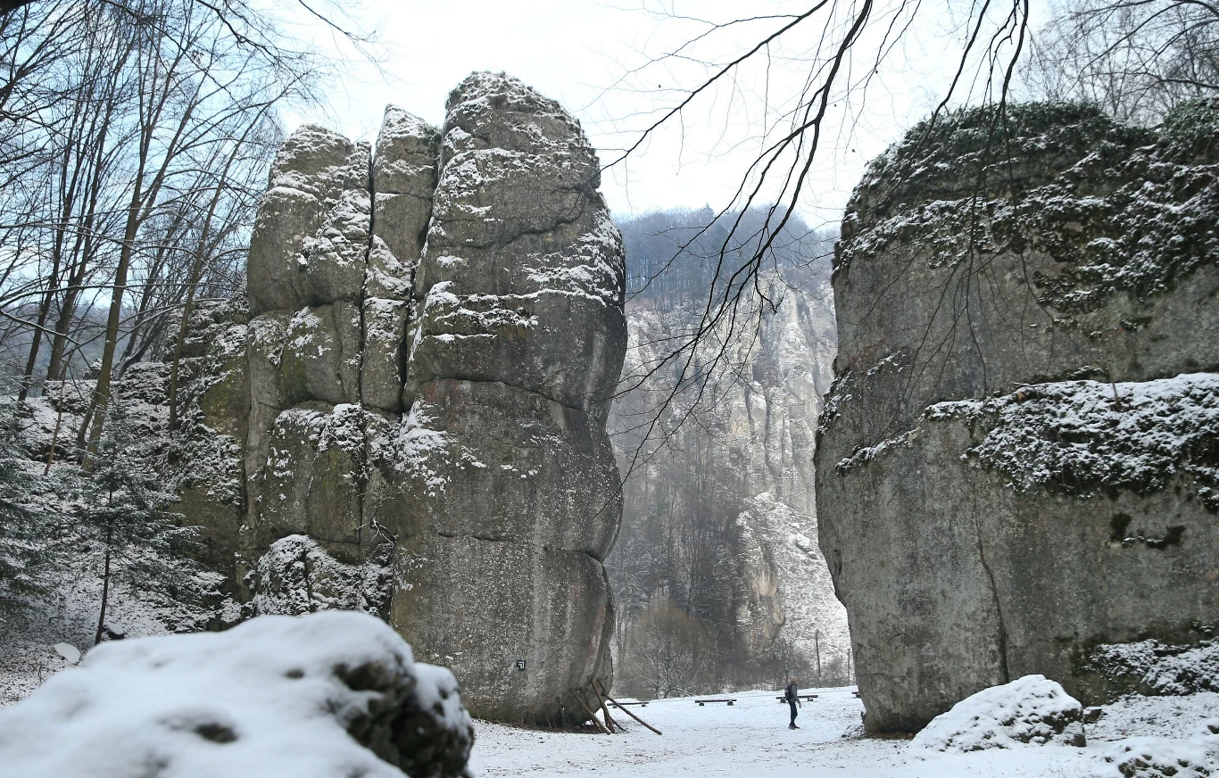 Brama Krakowska w parku narodowym Brama Krakowska w parku narodowym
