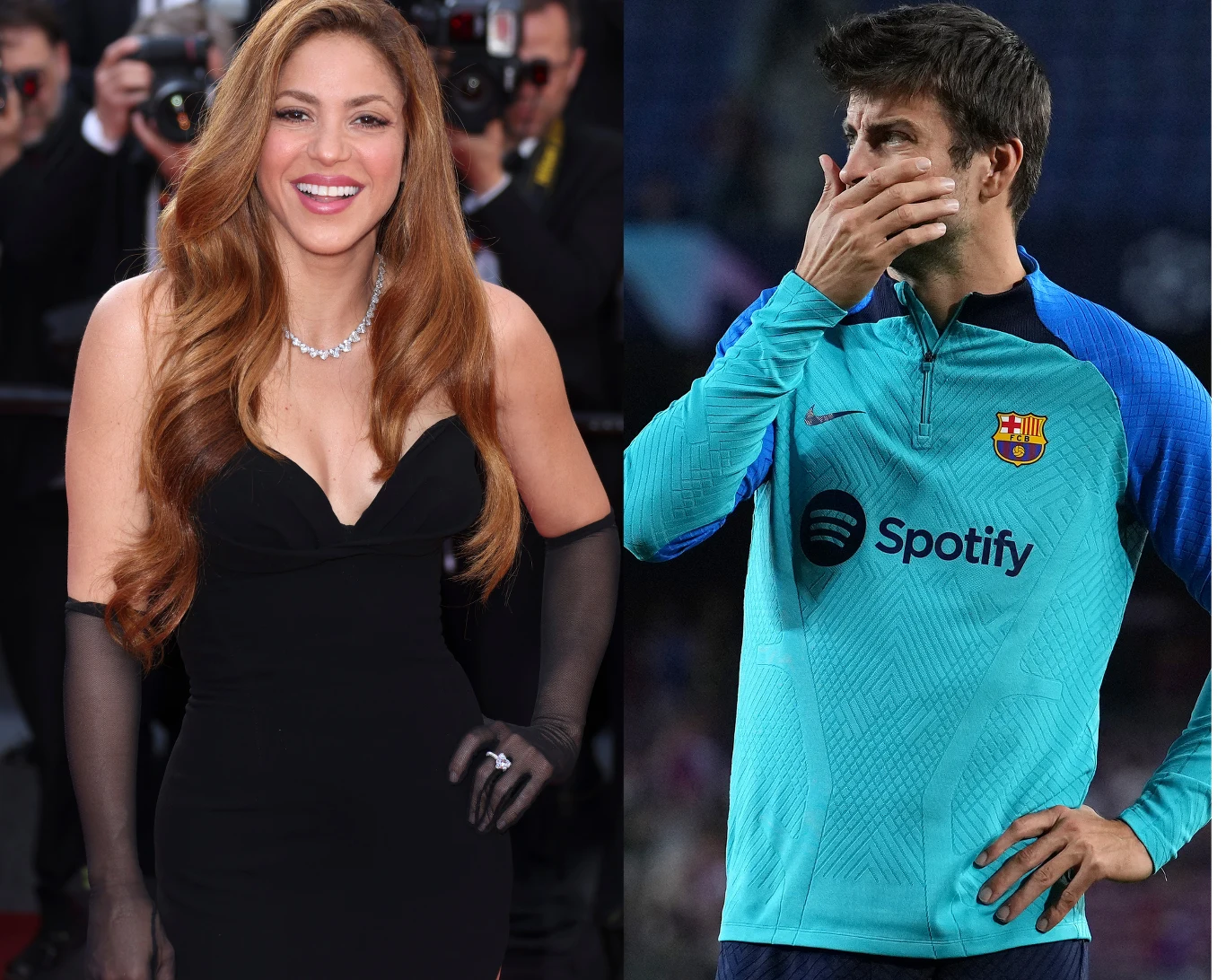 Fani wspierają Shakirę. Zaśpiewali diss na Pique pod jej balkonem! Fani wspierają Shakirę. Zaśpiewali diss na Pique pod jej balkonem!