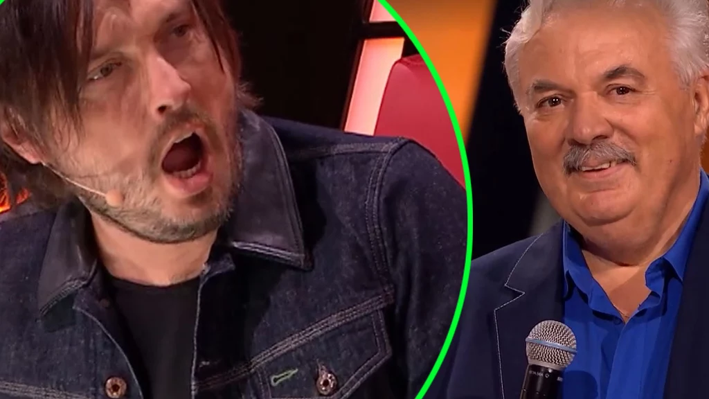 Piotr Cugowski nie krył zaskoczenia tym, co pokazał Jerzy Kosiński w "The Voice Senior"