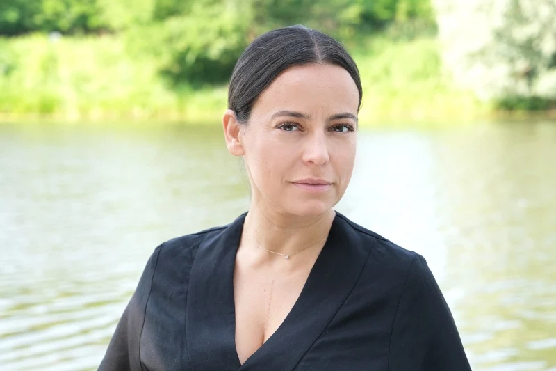 Anna Mucha (Magda Budzyńska) w serialu "M jak miłość"