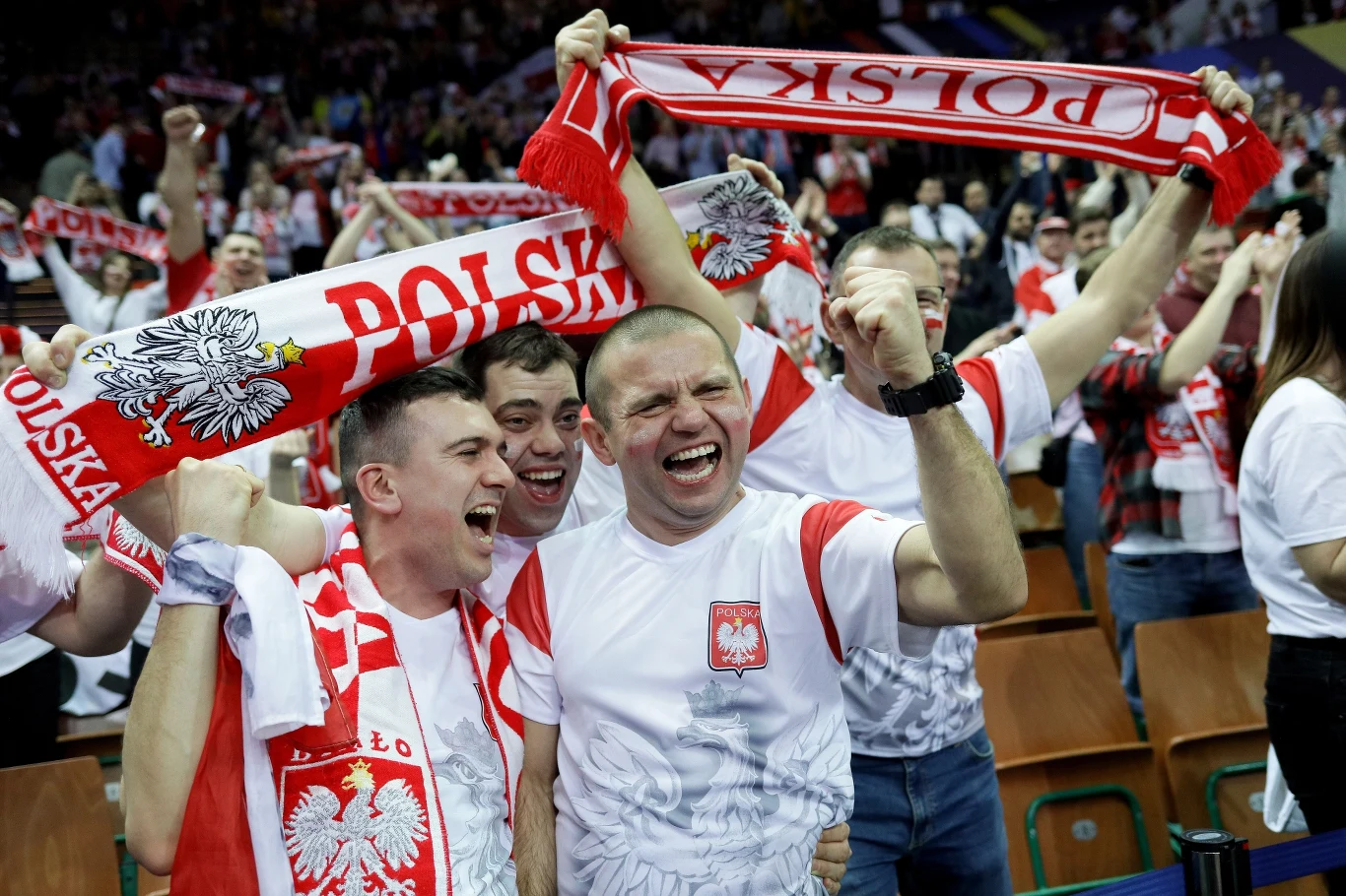 Polscy kibice na meczu Polska - Arabia Saudyjska Polscy kibice na meczu Polska - Arabia Saudyjska