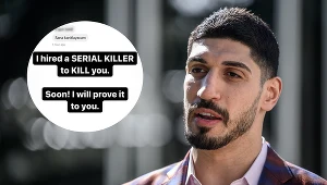 Enes Kanter Freedom stał się celem licznych gróźb po tym, jak tureckie władze wyznaczyły nagrodę za pomoc w jego schwytaniu