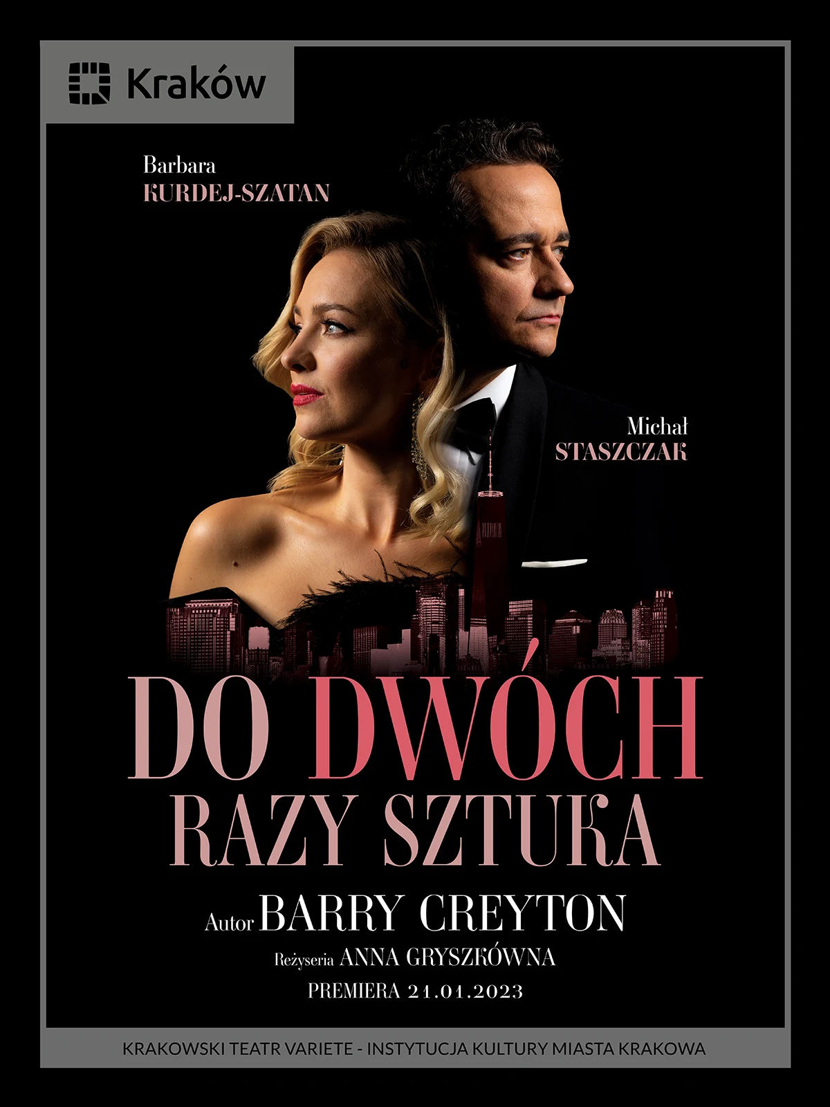 Premiera "Do dwóch razy sztuka" zaplanowana jest na 21 stycznia Premiera "Do dwóch razy sztuka" zaplanowana jest na 21 stycznia