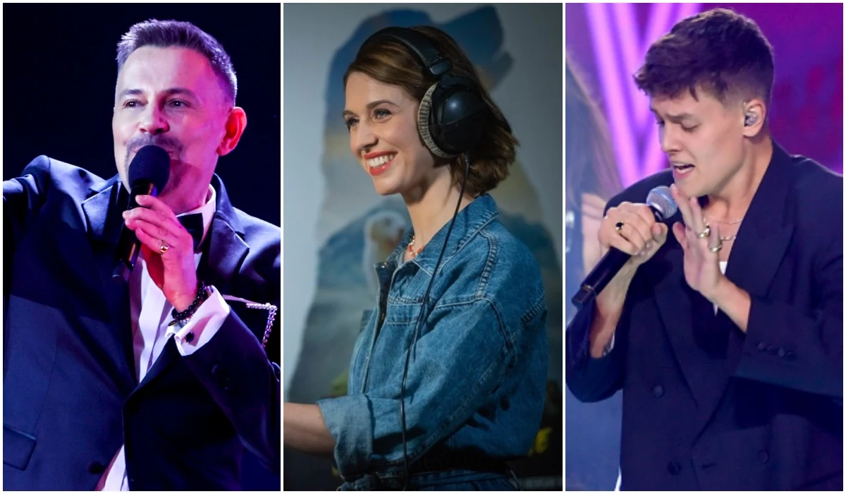 Krzysztof Ibisz, Julia Kamińska, Oskar Cyms Krzysztof Ibisz, Julia Kamińska, Oskar Cyms