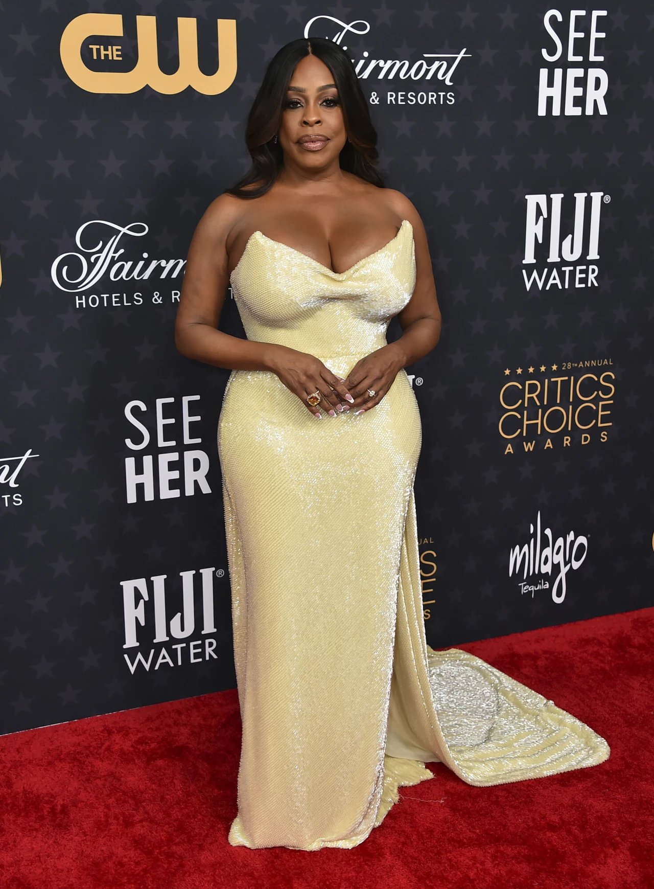 Niecy Nash-Betts olśniła w cekinowej sukni na gali Critics Choice Awards 2023