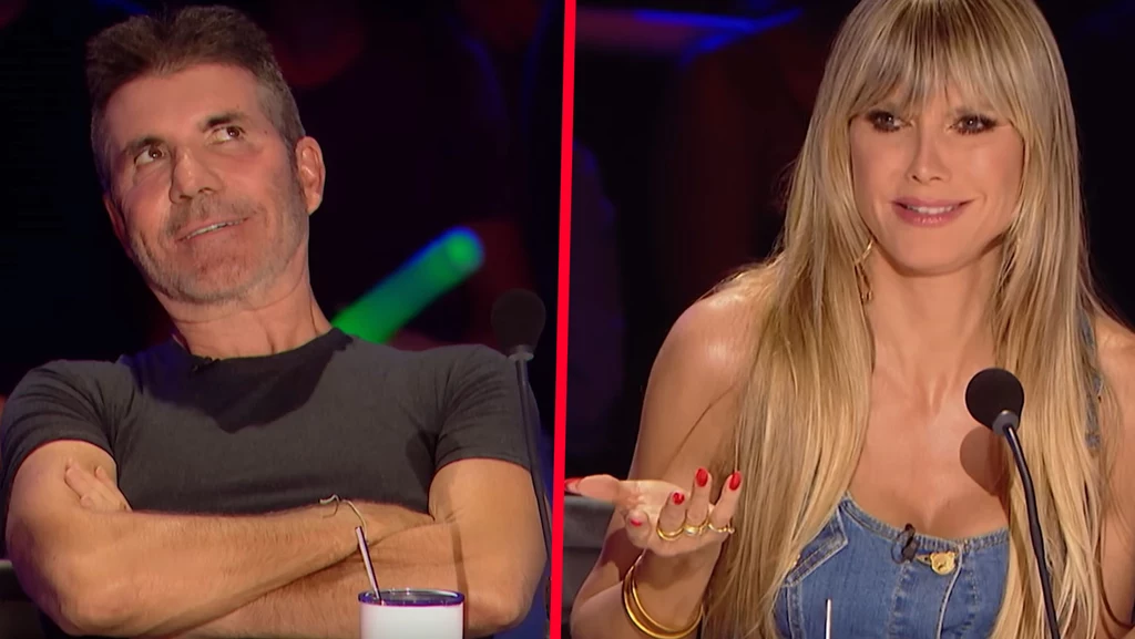 Simon Cowell i Heidi Klum byli zażenowani tym, co zobaczyli w "Mam talent"