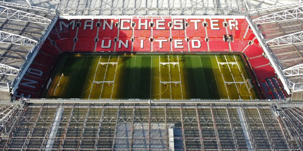 Old Trafford w Manchesterze Old Trafford w Manchesterze