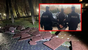 38-latek po pijanemu zdewastował cmentarz radziecki