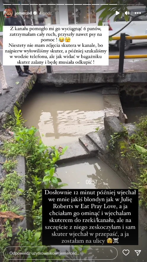 Jessica Mercedes - wypadek na Bali Jessica Mercedes - wypadek na Bali