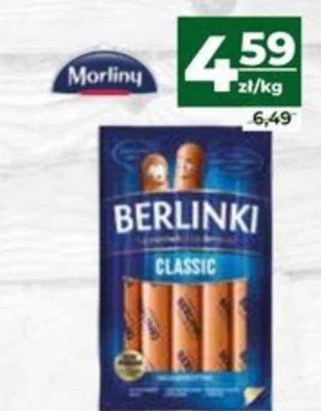 Berlinki Classic Kiełbasa 250 g