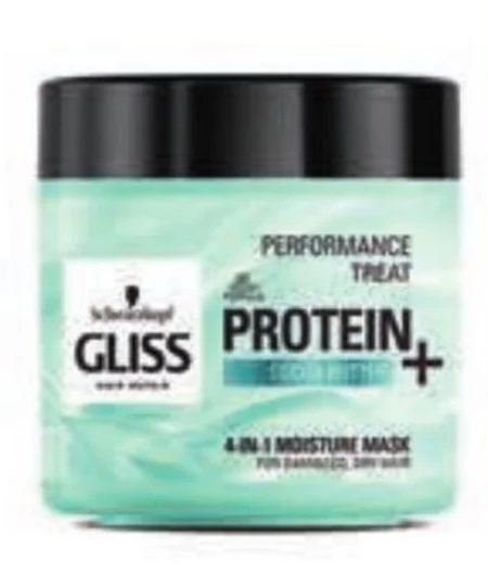 Gliss Protein+ Treat 4-in-1 Moisture Maska do włosów Cocoa Butter nawilżająca 400 ml