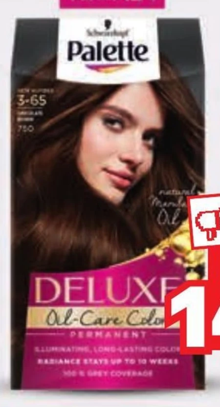 Palette Deluxe Farba do włosów 3-65 czekoladowy brąż