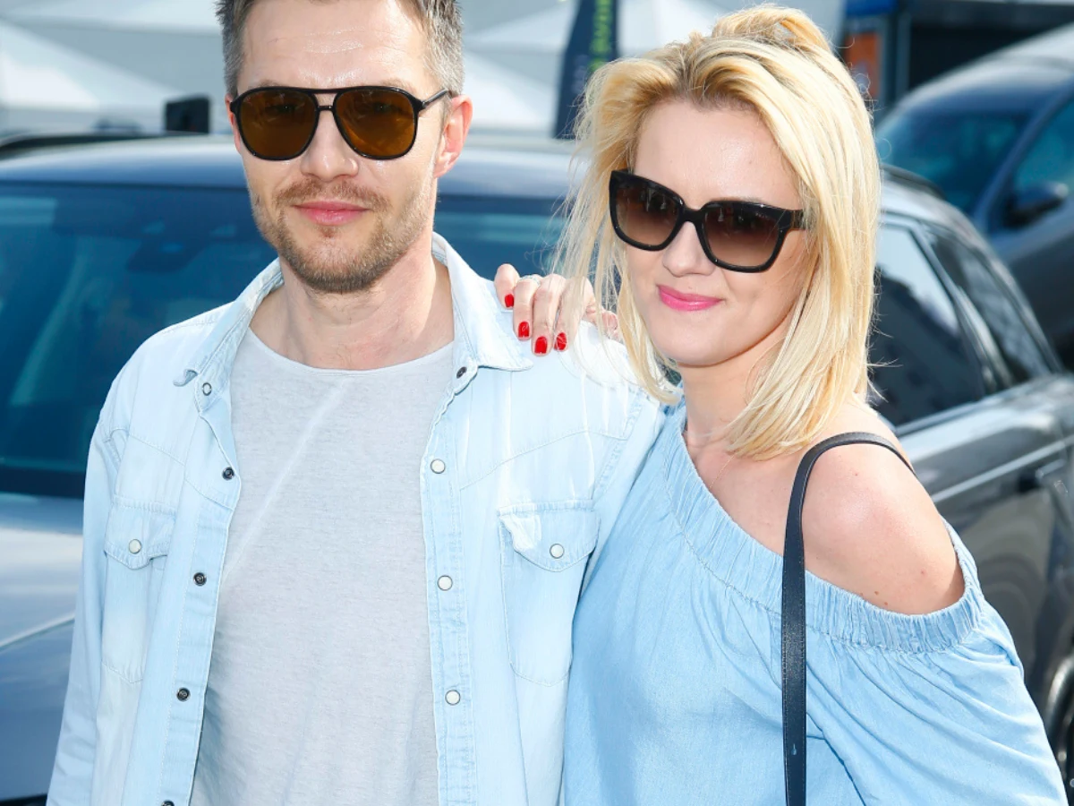 Adam Sztaba z żoną Agnieszką Adam Sztaba z żoną Agnieszką