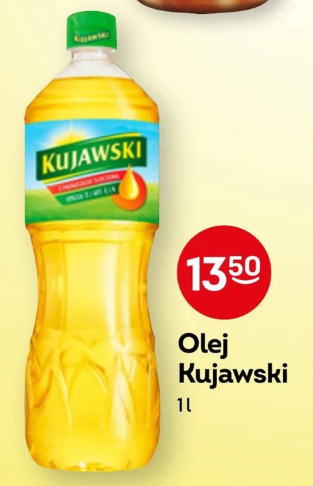Kujawski Olej rzepakowy z pierwszego tłoczenia 1 l