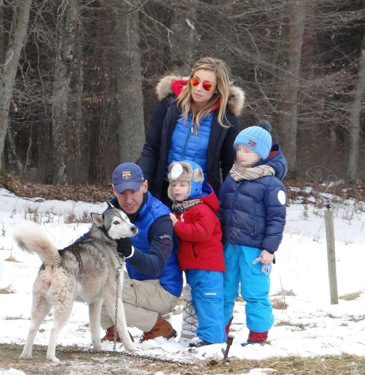 Piotr Kraśko z żoną i dziećmi Piotr Kraśko z żoną i dziećmi
