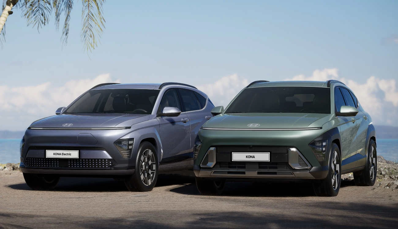 Nowy Hyundai Kona dostępny będzie z jednostkami spalinowymi oraz jako elektryk