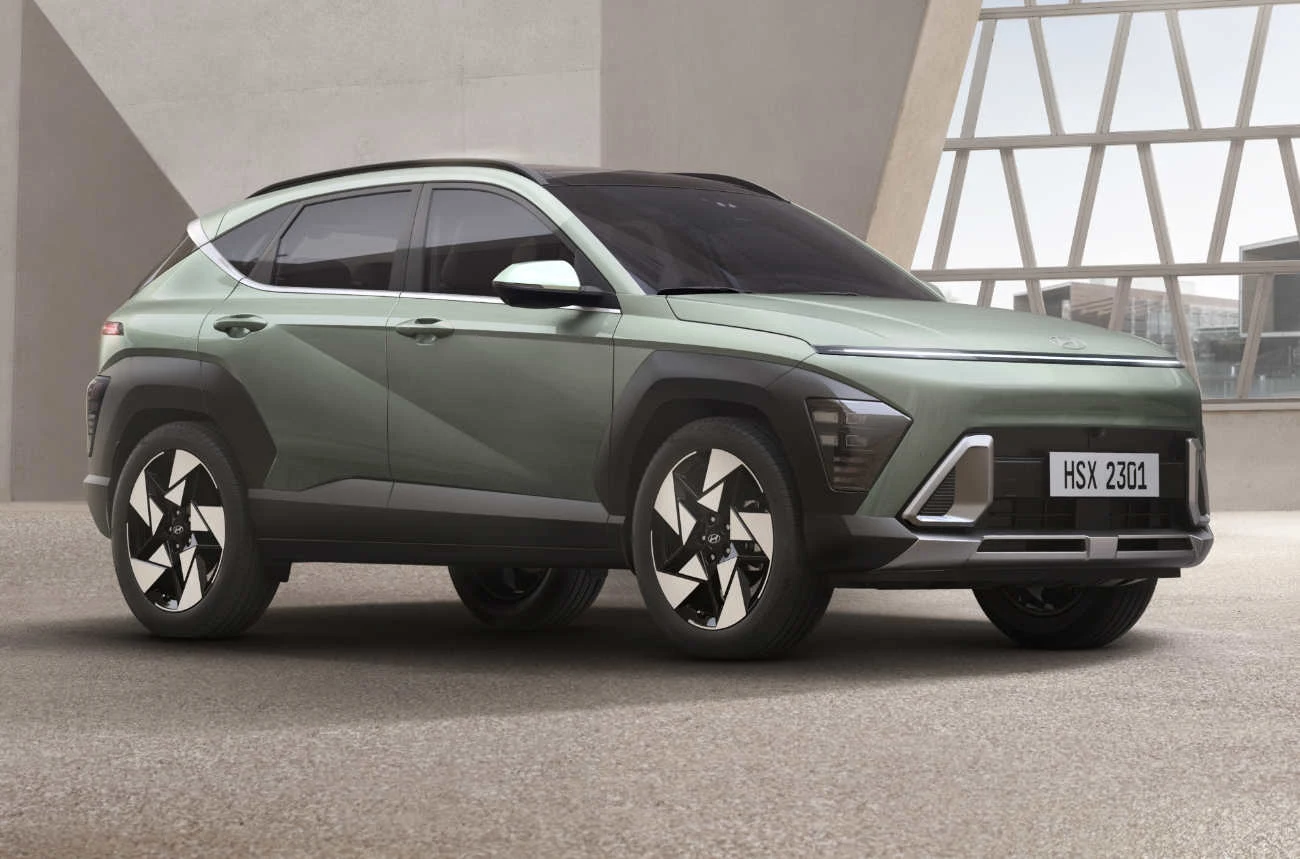 Nowy Hyundai Kona stylistycznie podąża szlakiem wyznaczonym przez model Staria
