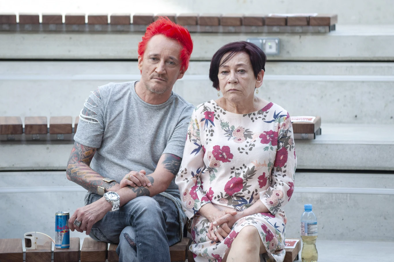 Michał Wiśniewski z mamą Michał Wiśniewski z mamą