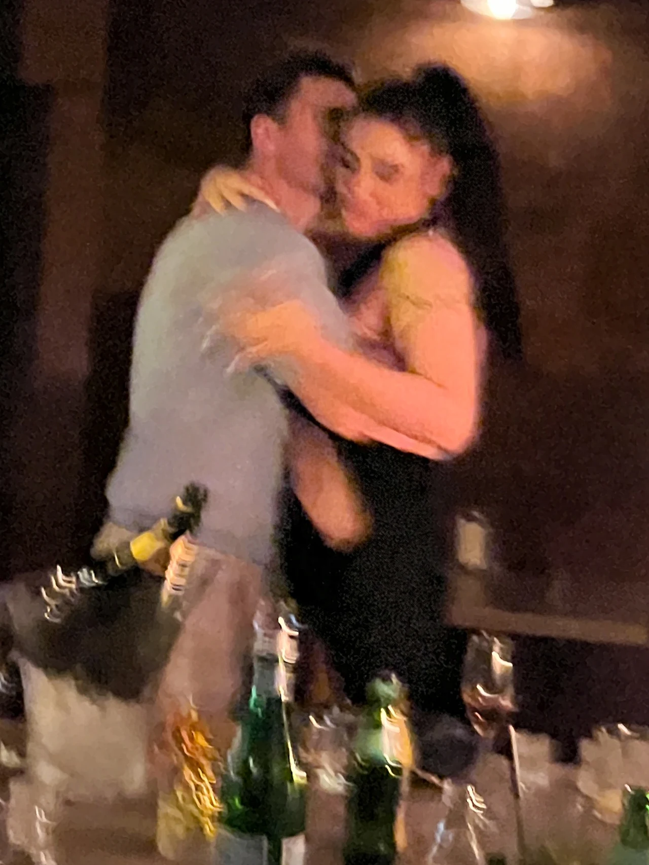 Iwona Węgrowska z partnerem balowała do 5 rano Iwona Węgrowska z partnerem balowała do 5 rano