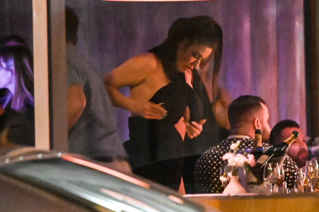 Iwona Węgrowska z partnerem balowała do 5 rano Iwona Węgrowska z partnerem balowała do 5 rano