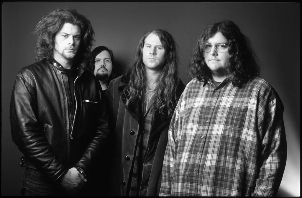 Screaming Trees w 1993 r. Van Conner pierwszy z prawej