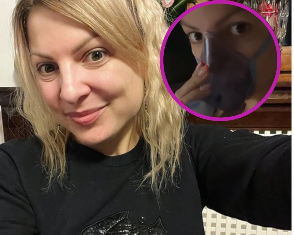 Magdalena Narożna w masce tlenowej. Fani się niepokoją